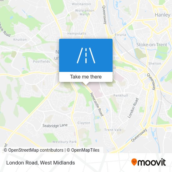 London Road map