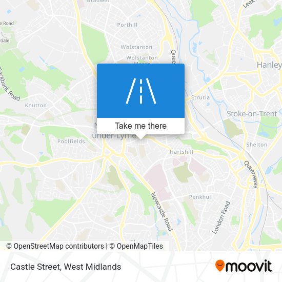 Castle Street map