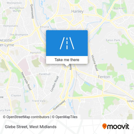 Glebe Street map
