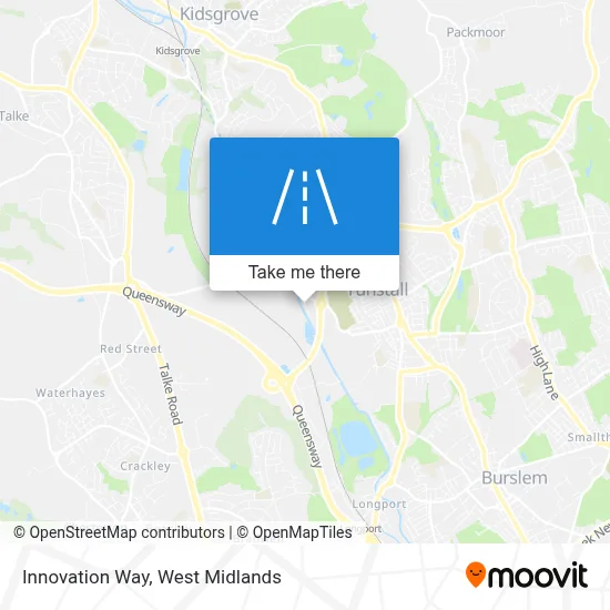 Innovation Way map
