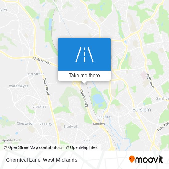 Chemical Lane map