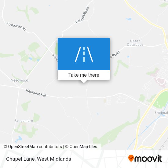 Chapel Lane map