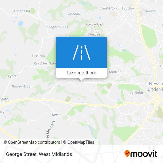 George Street map