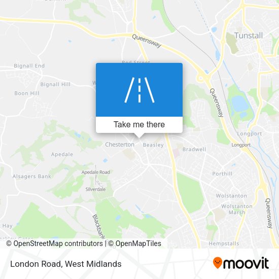 London Road map