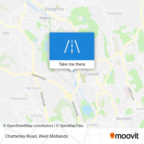 Chatterley Road map