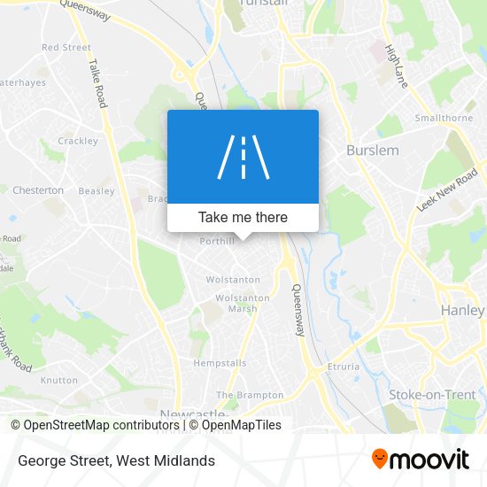 George Street map