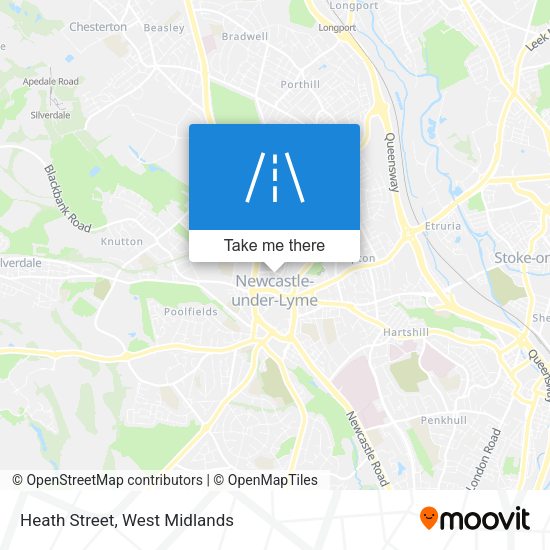 Heath Street map