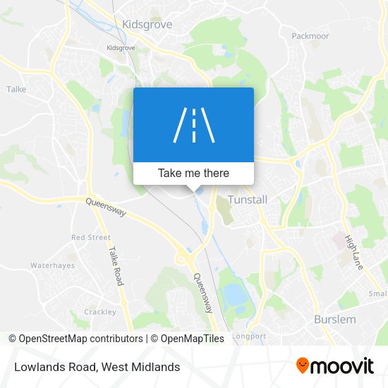 Lowlands Road map