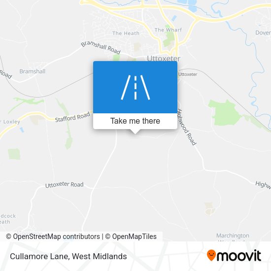 Cullamore Lane map