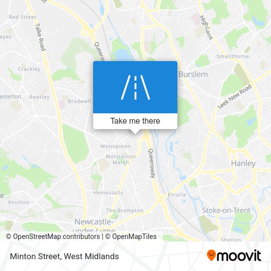Minton Street map