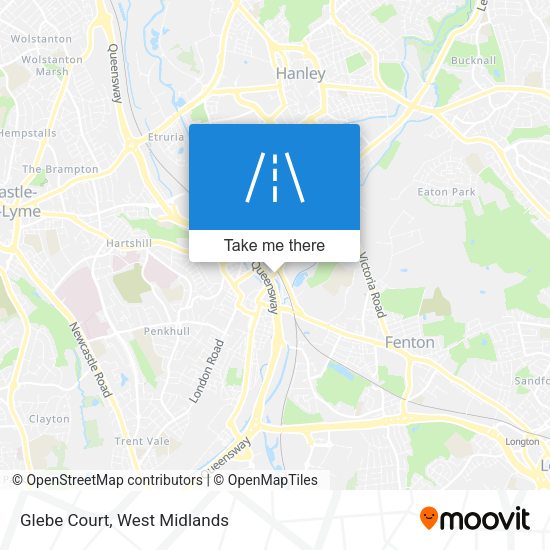 Glebe Court map