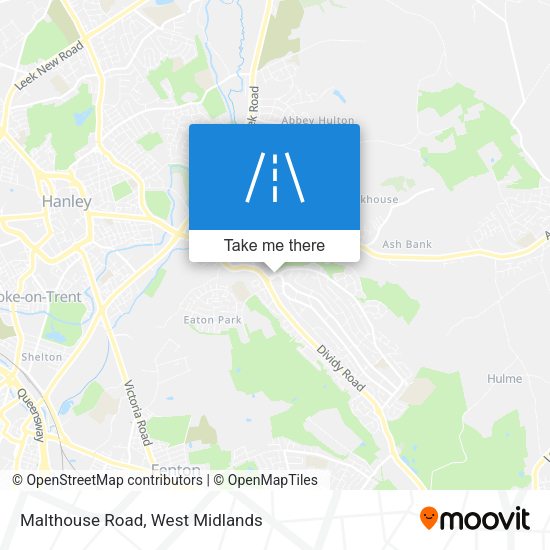 Malthouse Road map