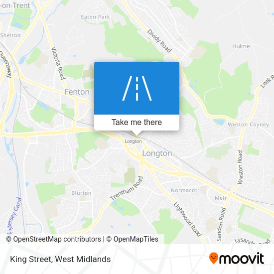 King Street map