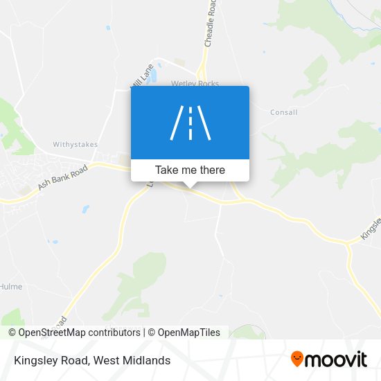 Kingsley Road map