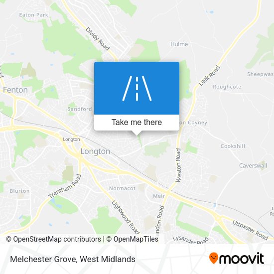Melchester Grove map