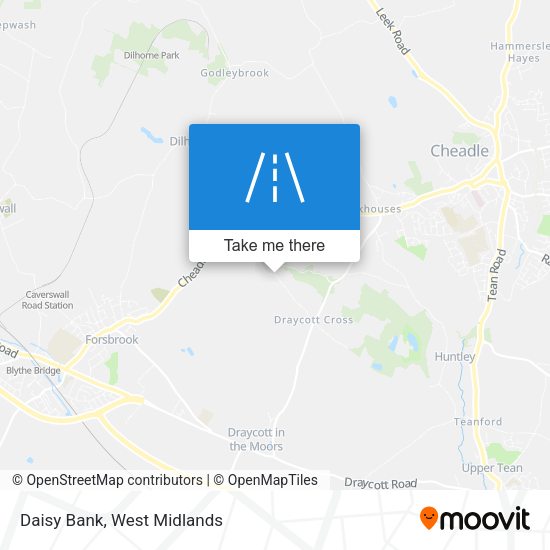 Daisy Bank map