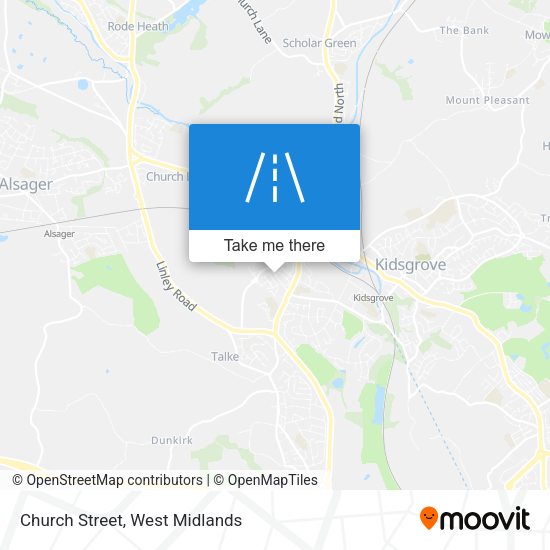 Church Street map