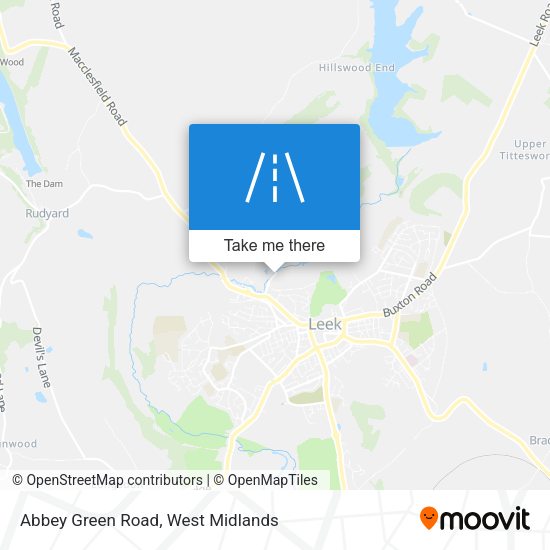 Abbey Green Road map