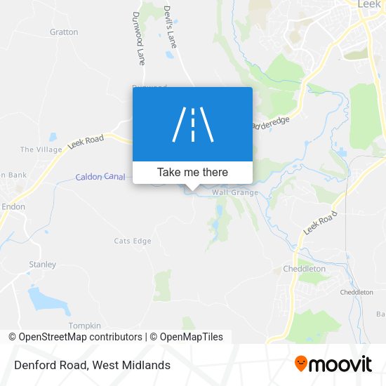 Denford Road map