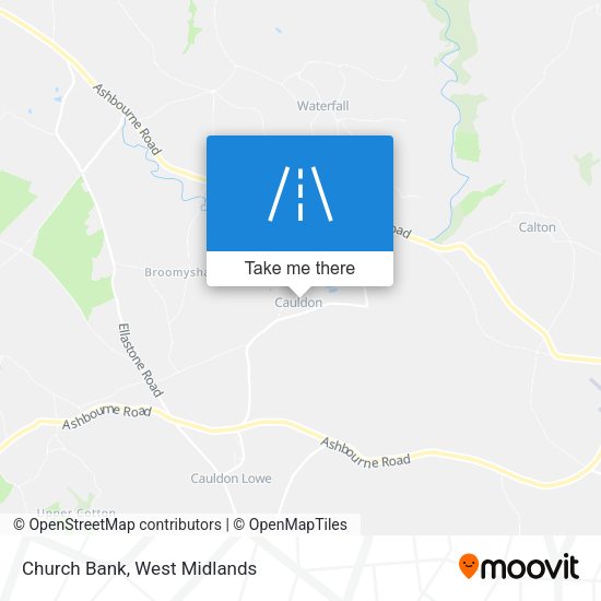 Church Bank map