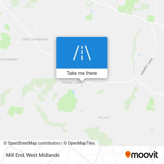 Mill End map