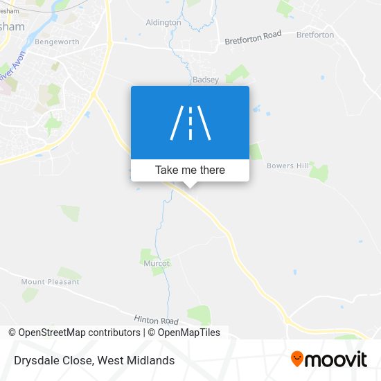 Drysdale Close map