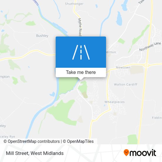 Mill Street map