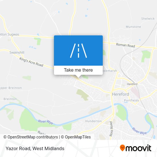 Yazor Road map