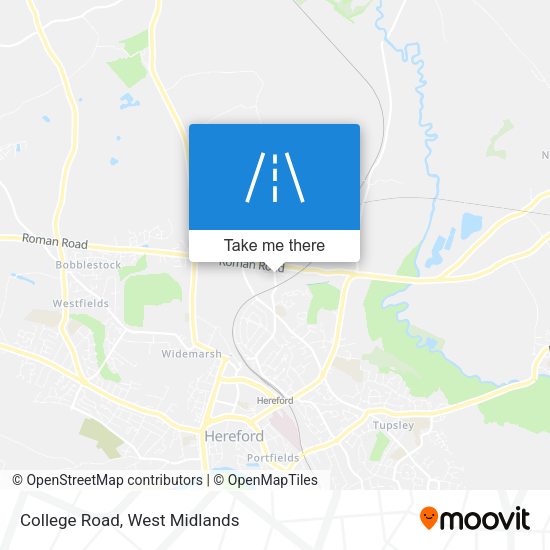 College Road map