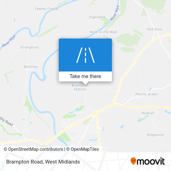 Brampton Road map