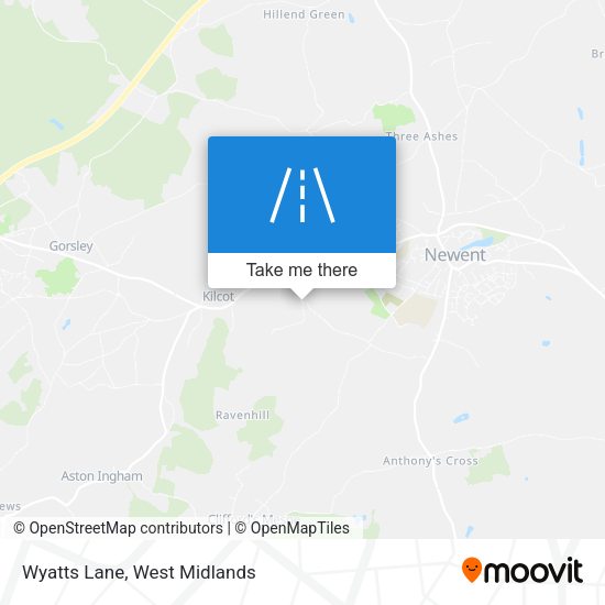 Wyatts Lane map