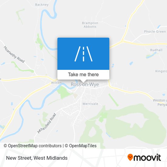 New Street map