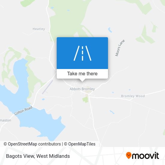Bagots View map