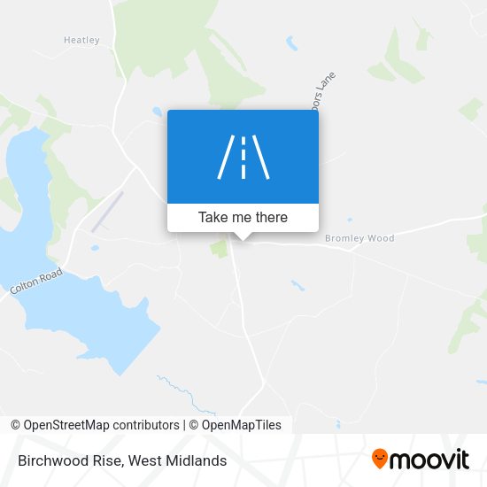 Birchwood Rise map