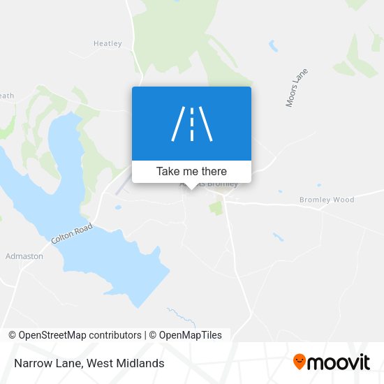 Narrow Lane map