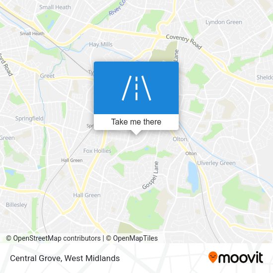 Central Grove map
