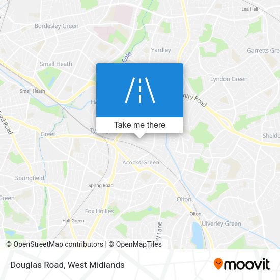 Douglas Road map
