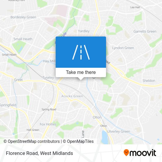 Florence Road map