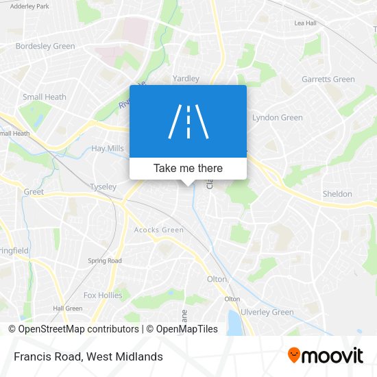 Francis Road map