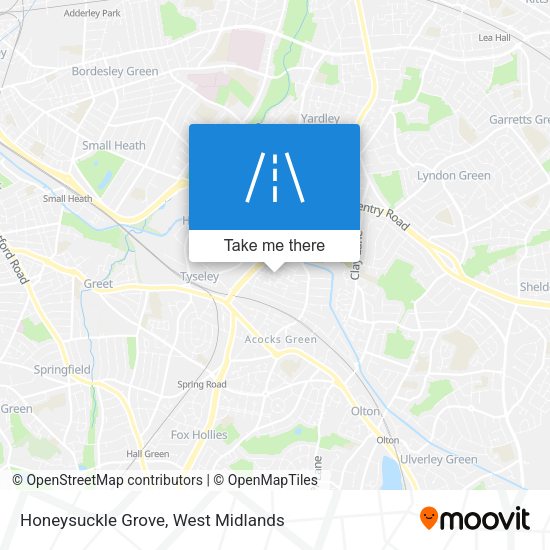 Honeysuckle Grove map