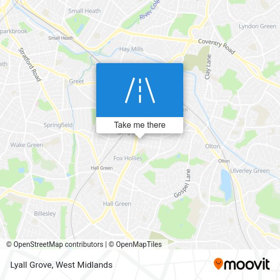 Lyall Grove map