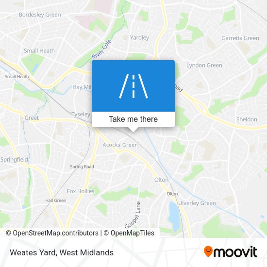 Weates Yard map