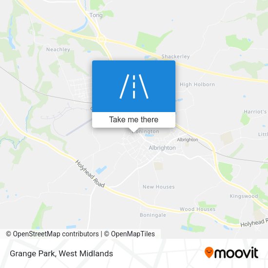 Grange Park map
