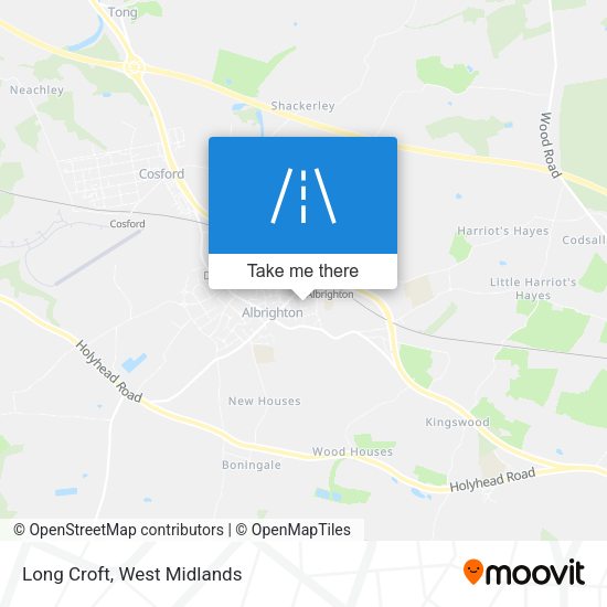 Long Croft map