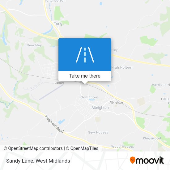 Sandy Lane map