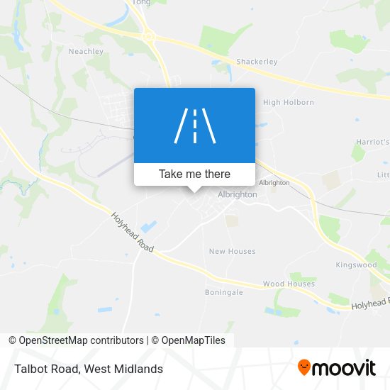 Talbot Road map