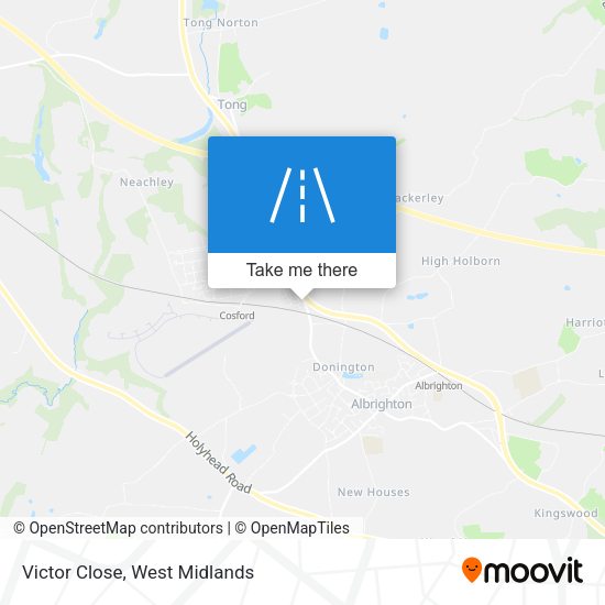 Victor Close map