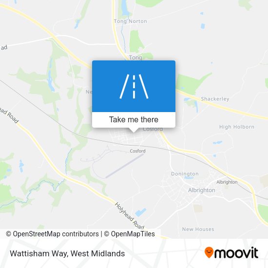 Wattisham Way map