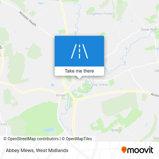 Abbey Mews map