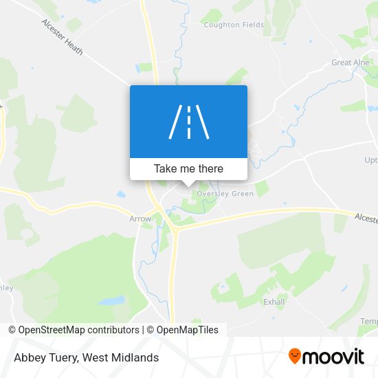 Abbey Tuery map